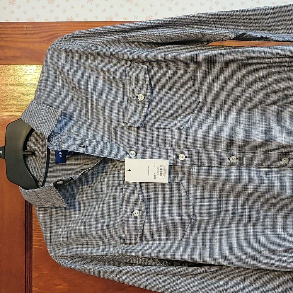 🆕️ Apt. 9 Men's Dress Shirt Size Small - Picture 2 of 6